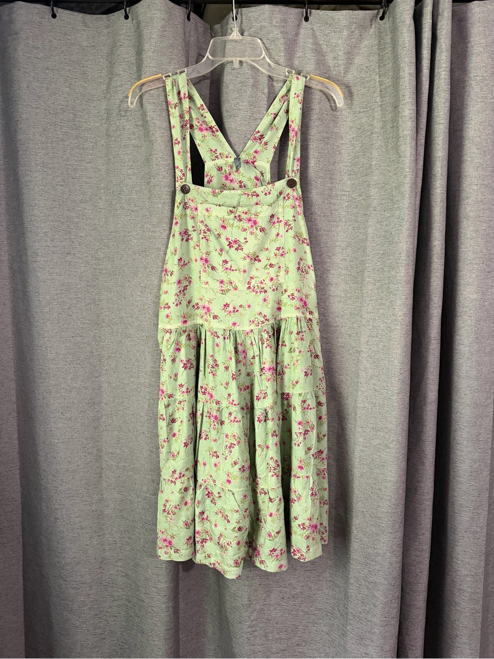 Blue Sky Mint Green Floral jumper shorts